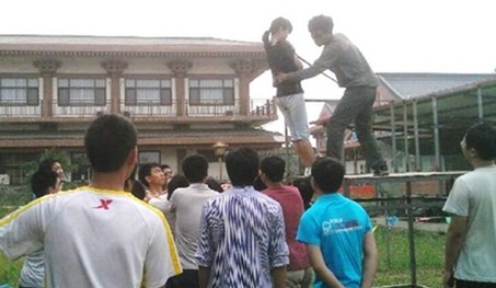 拓展設(shè)備訓(xùn)練上勇于突破自我